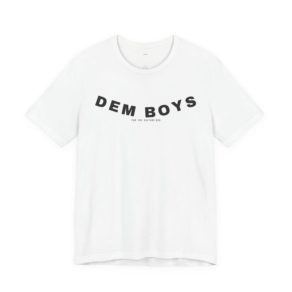 ML Tee – Dem Boys Collar Arch (White)