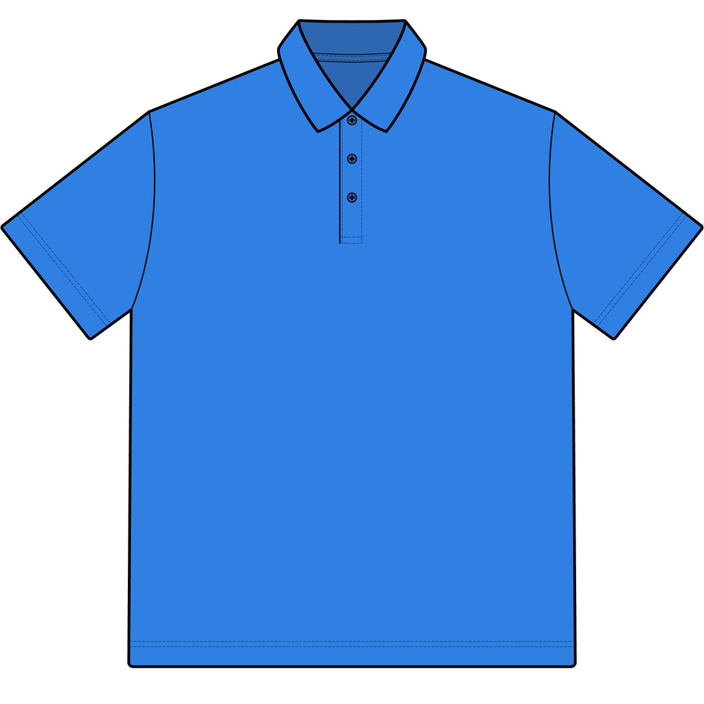 BCG French Blue Luxury Polo