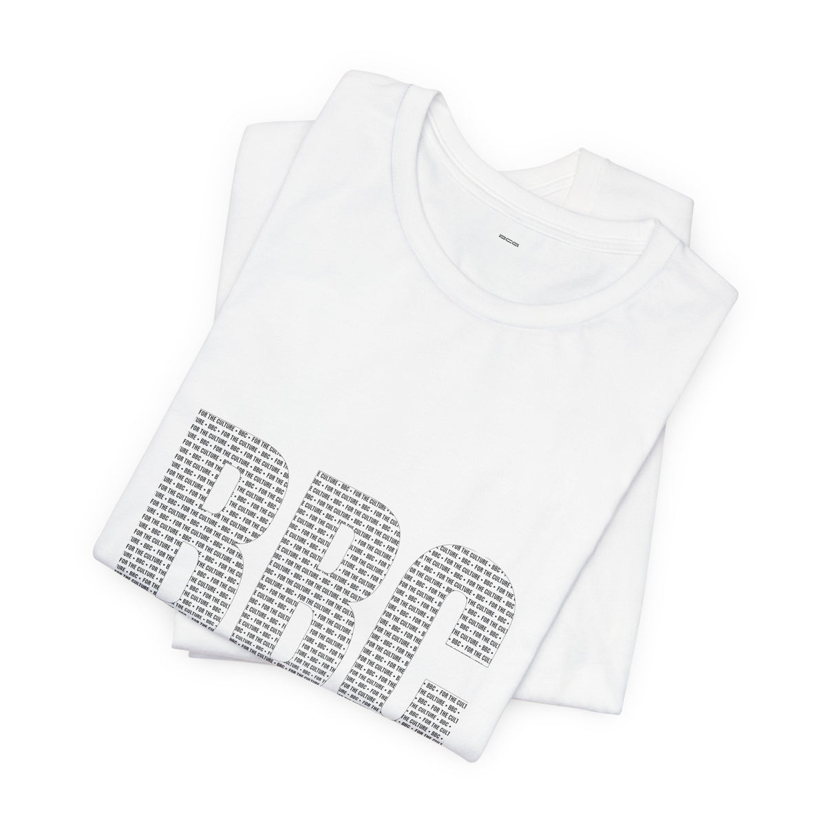 BBC Microtext Tee – White