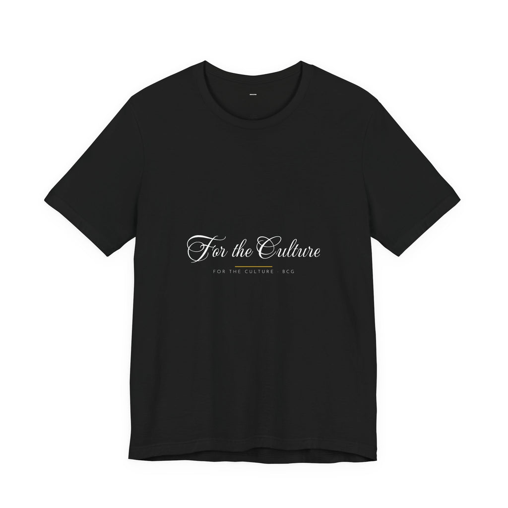 For The Culture Tee – The Script Seal (Black)