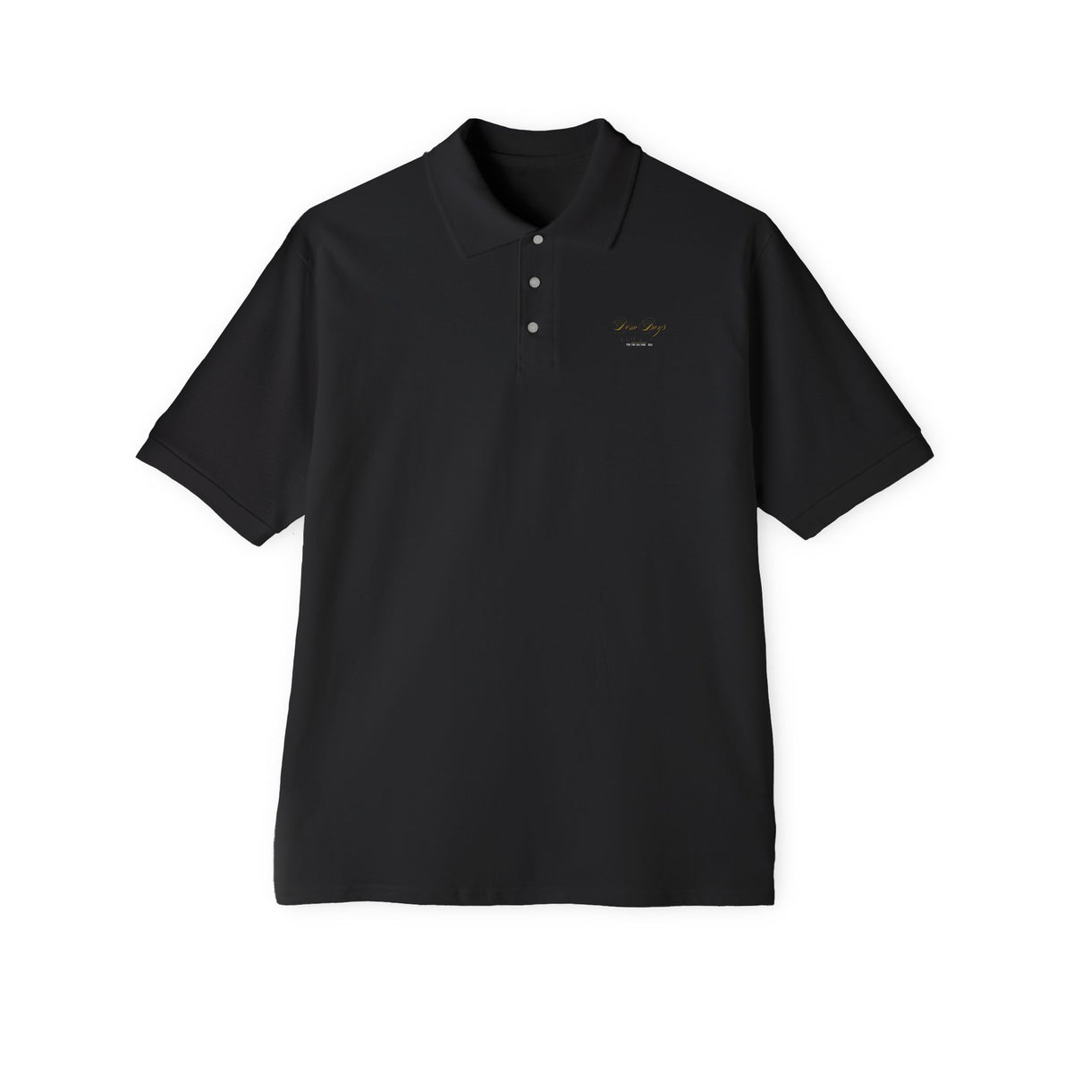 Dem Boys Polo – The Ballet Noir – Black