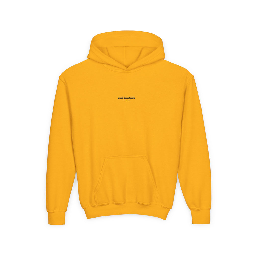 ML Hoodie – Built Not Bought Back (Gold) – Youth