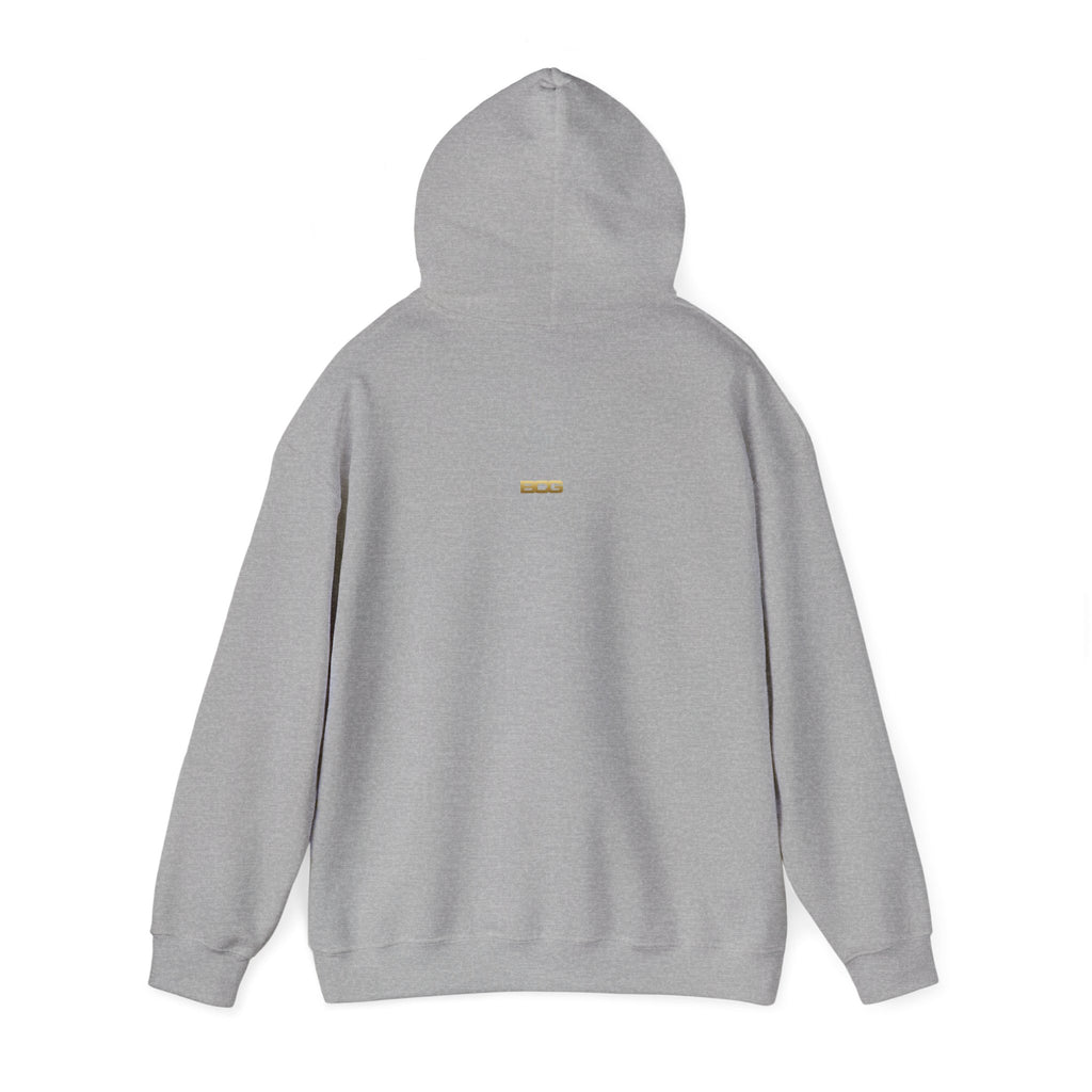 Basketball Graphic Hoodie – "Nothing But Net" Retro Court Design