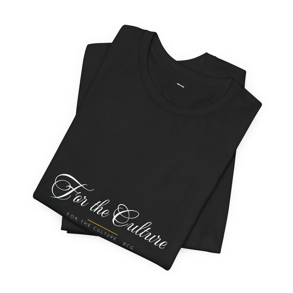 For The Culture Tee – The Script Seal (Black)