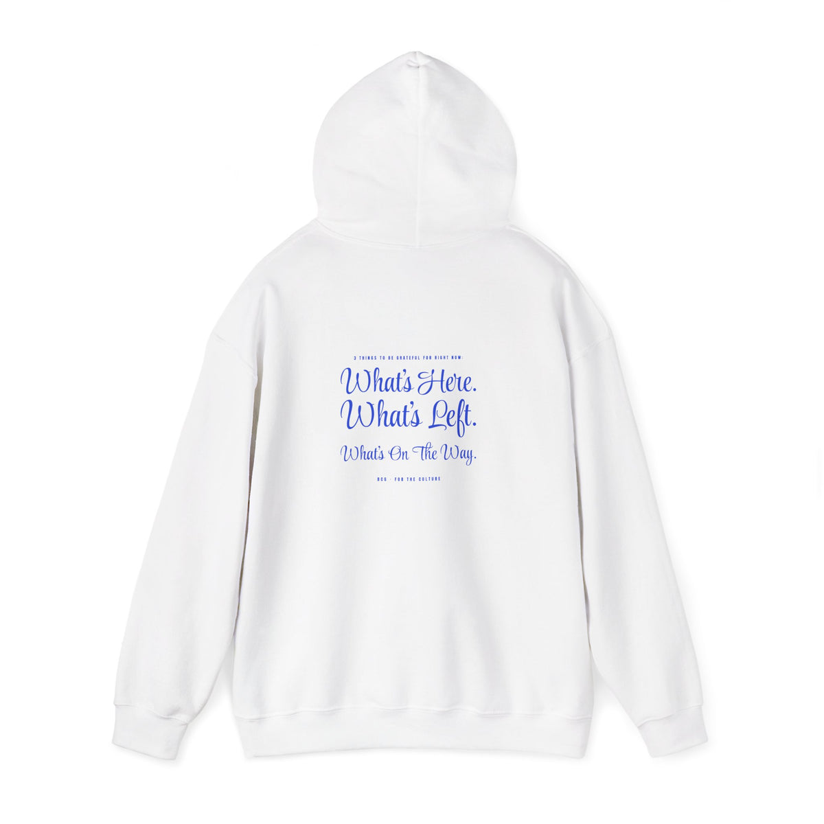 Grateful Hoodie – Style Script (White)