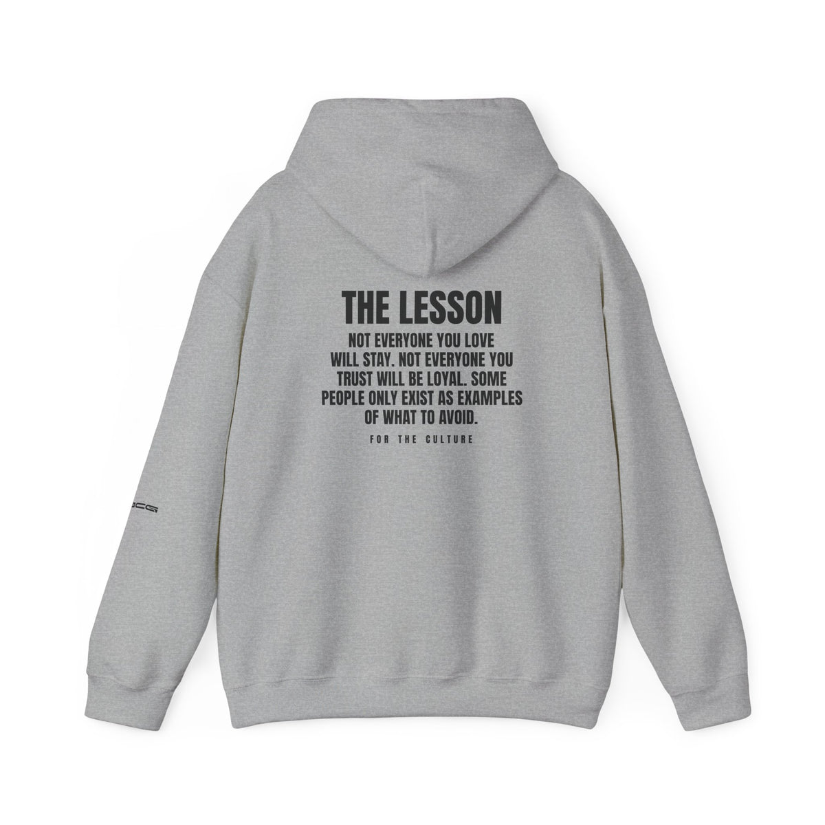 ML Hoodie – The Lesson Back (Sport Grey)