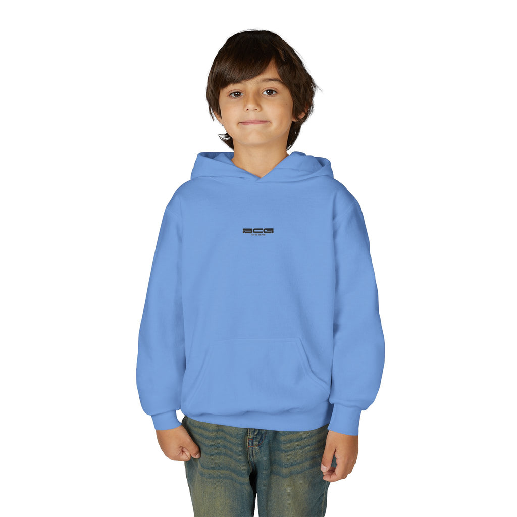ML Hoodie – Whatever You Imagine Back (Carolina Blue) – Youth