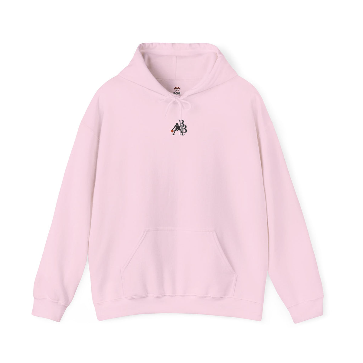 Basketballspieler-Logo-Kapuzenpullover – BBF-Silhouetten-Pullover