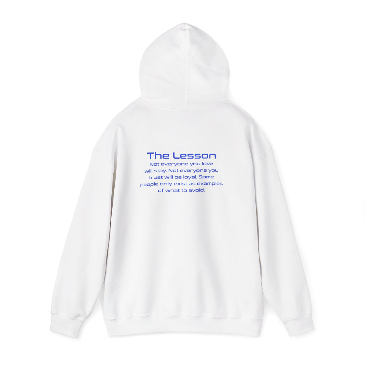 The Lesson Hoodie – White