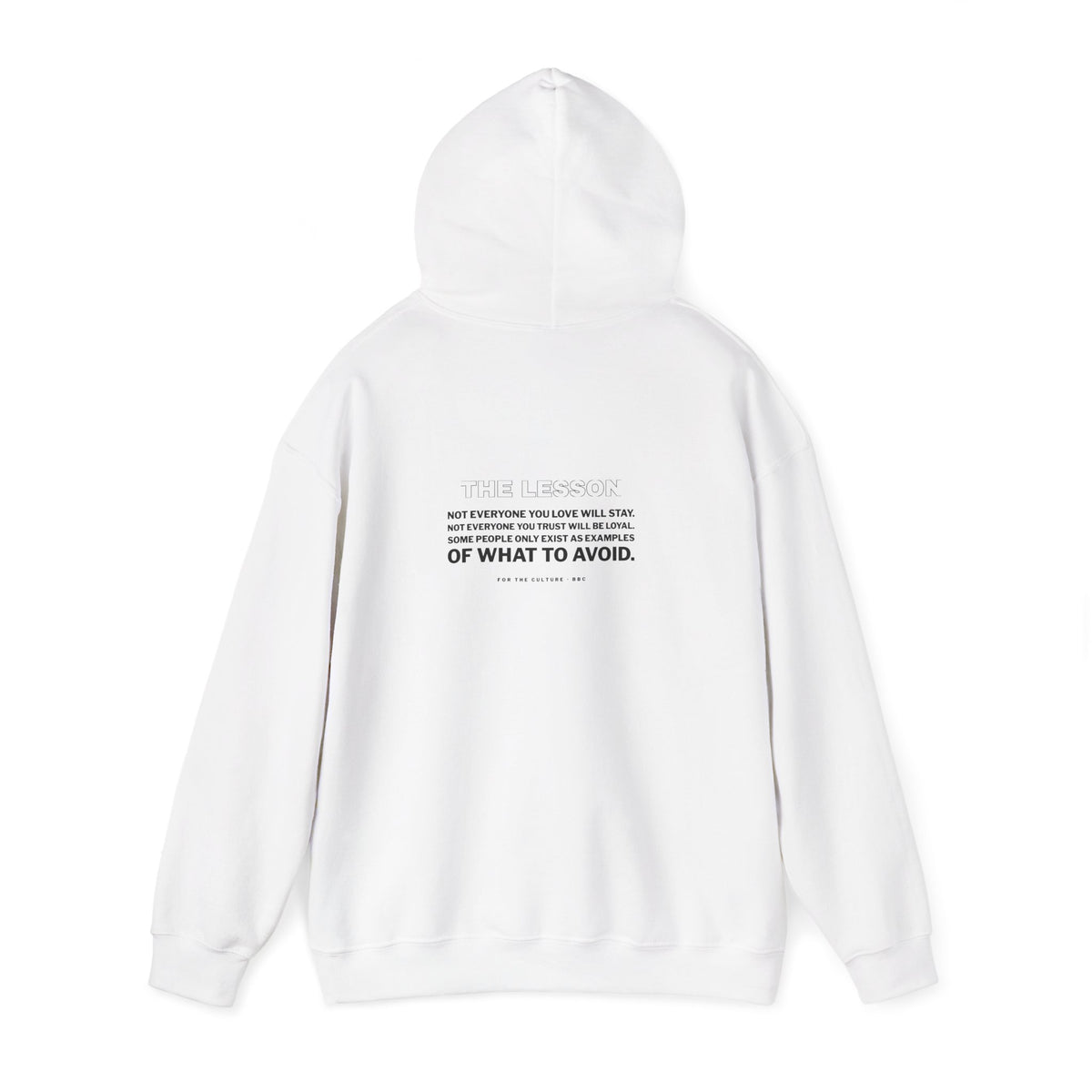 BBC Ghost Outline Hoodie – White