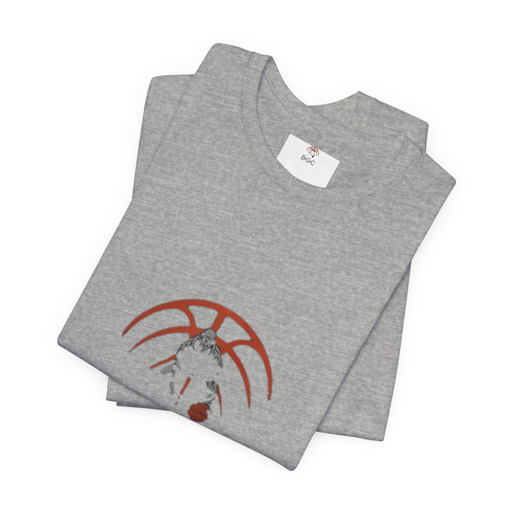 Basketball Chain Logo Tee — 'BCG' Graphic Sports T-Shirt