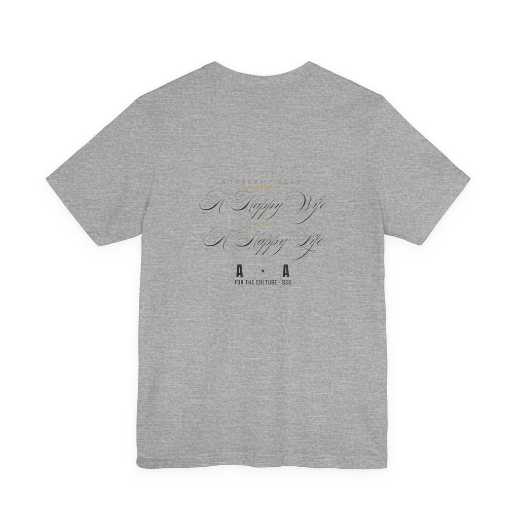 Happy Wife Tee – A Happy Wife · A Happy Life (The Script)