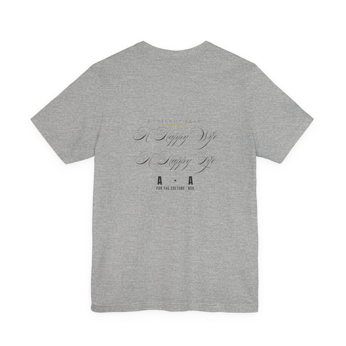 Happy Wife Tee – A Happy Wife · A Happy Life (The Script)