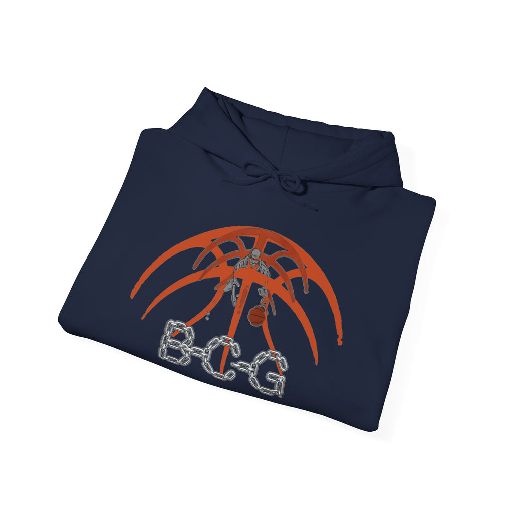 Palm Tree & Chain Logo Hoodie — BCG Graphic Pullover