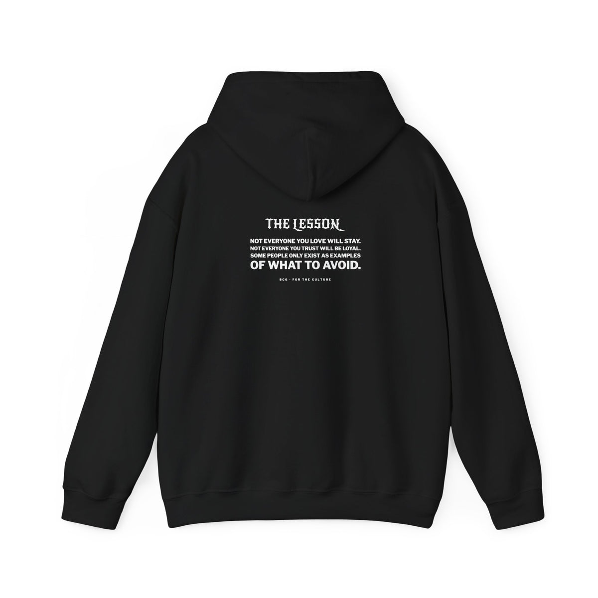 The Lesson Hoodie – New Rocker (Black)