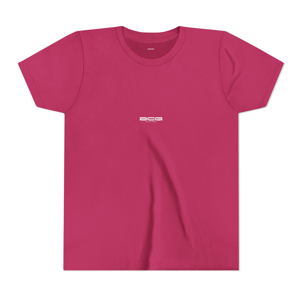 ML Tee – Dem Boys Didot Back (Berry) – Youth