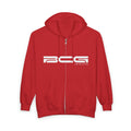 ML Zip Hoodie – Red