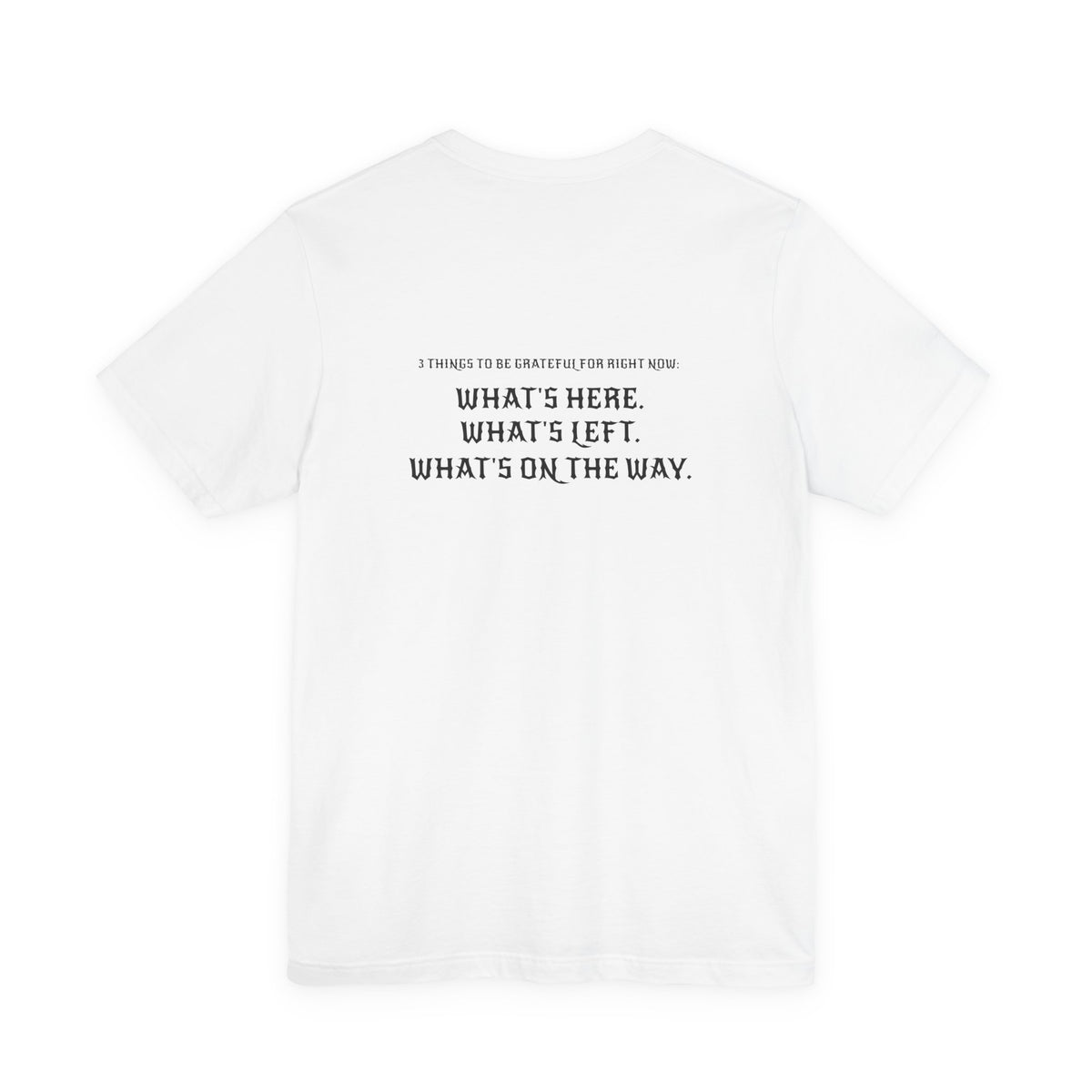 Gratitude Tee – White