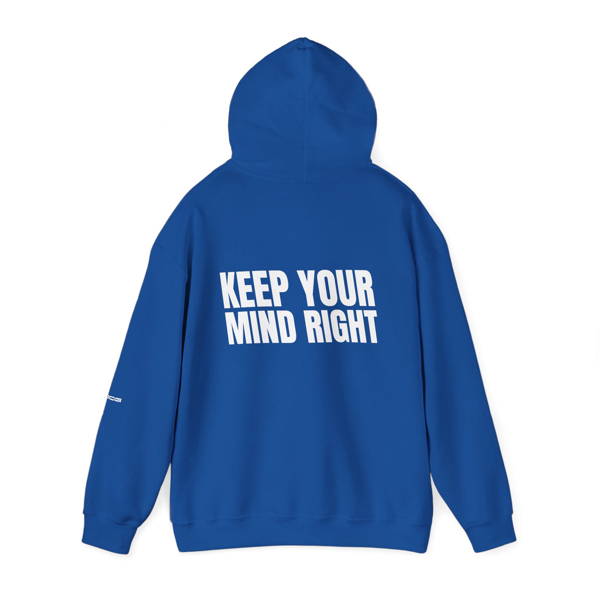 ML Hoodie – Keep Your Mind Right Back (Royal)