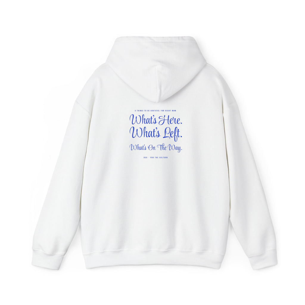 Grateful Hoodie – Style Script (White)