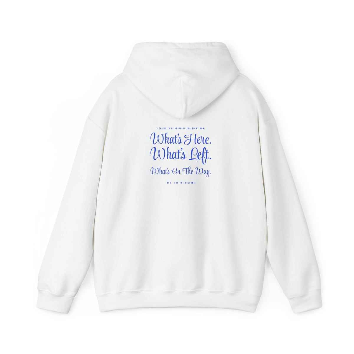 Grateful Hoodie – Style Script (White)