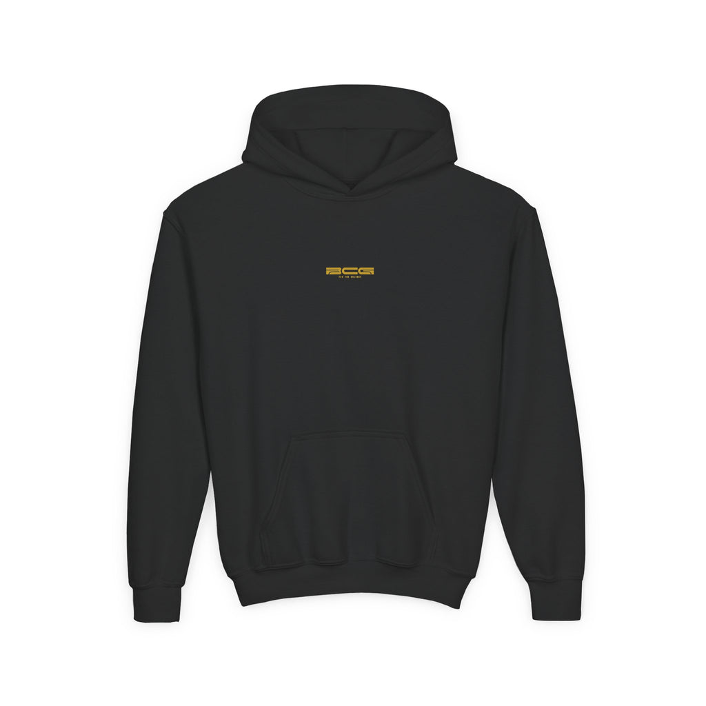 ML Hoodie – Be Like Water Back (Black) – Youth
