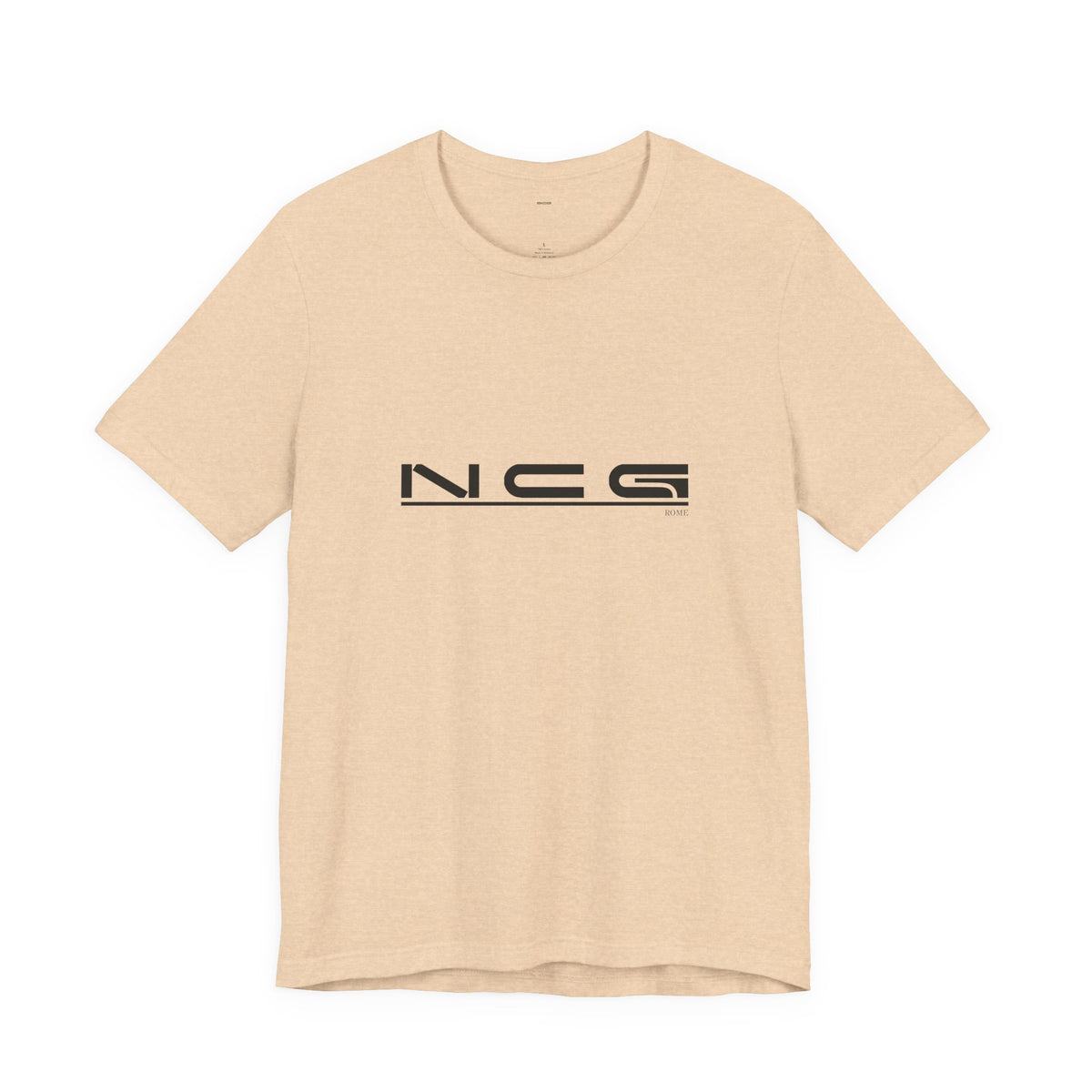 NCG Tee – Rome (Heather Sand Dune)
