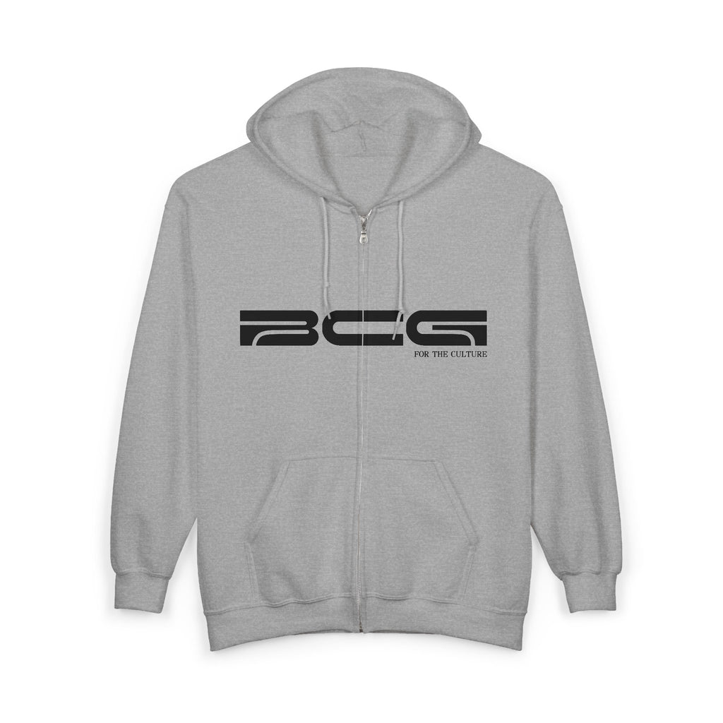 ML Zip Hoodie – Gray