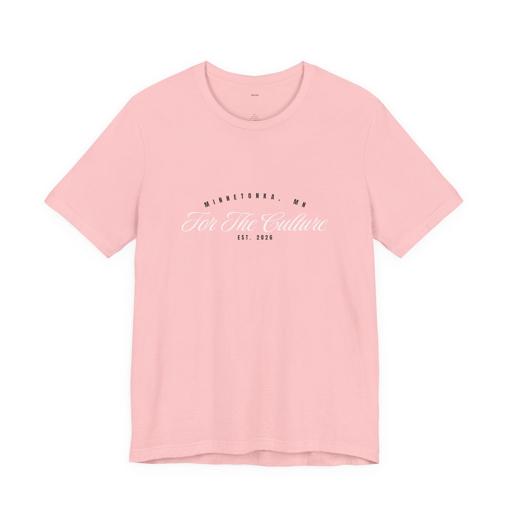 ML Tee – Script Arc (Pink)
