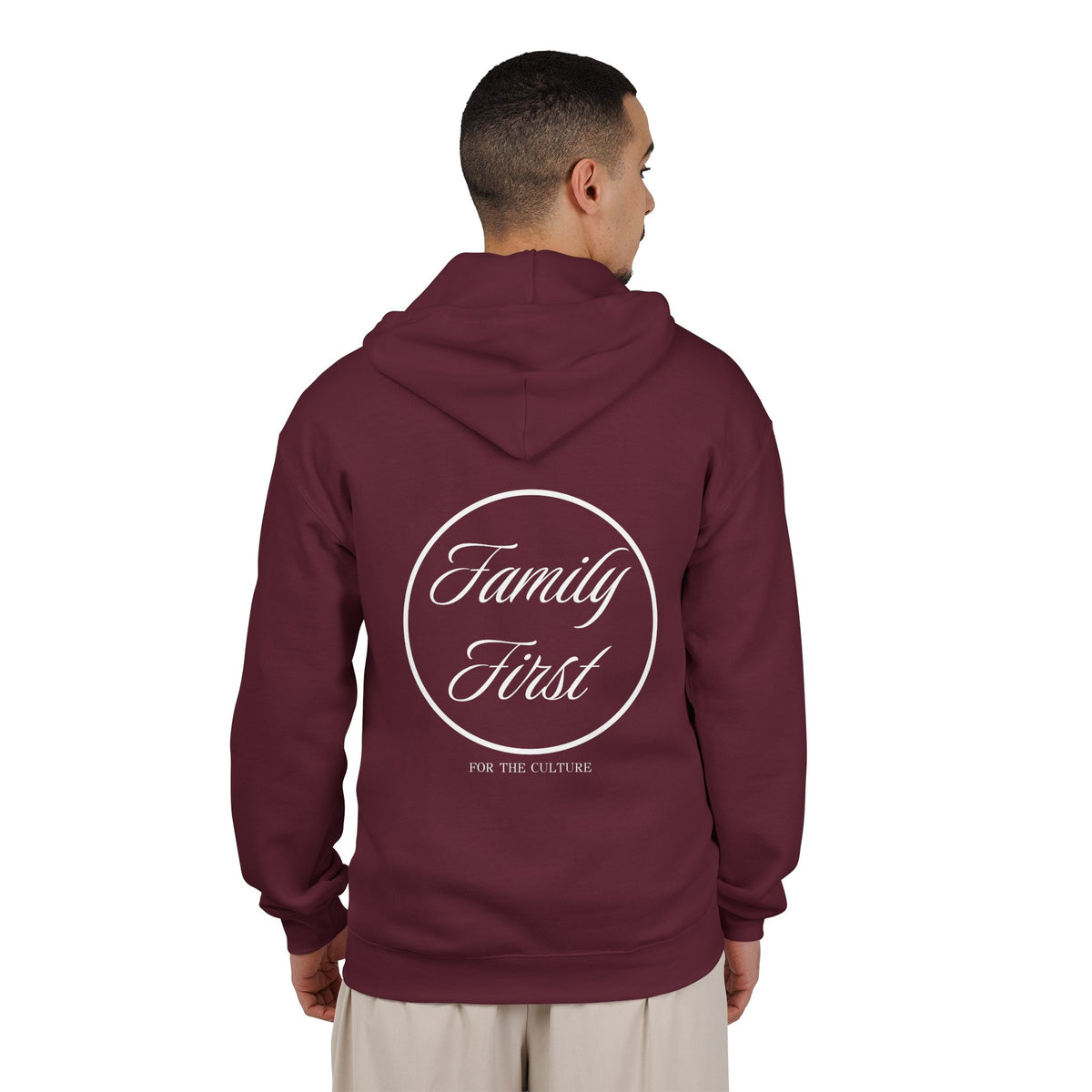 ML Zip Hoodie – Maroon