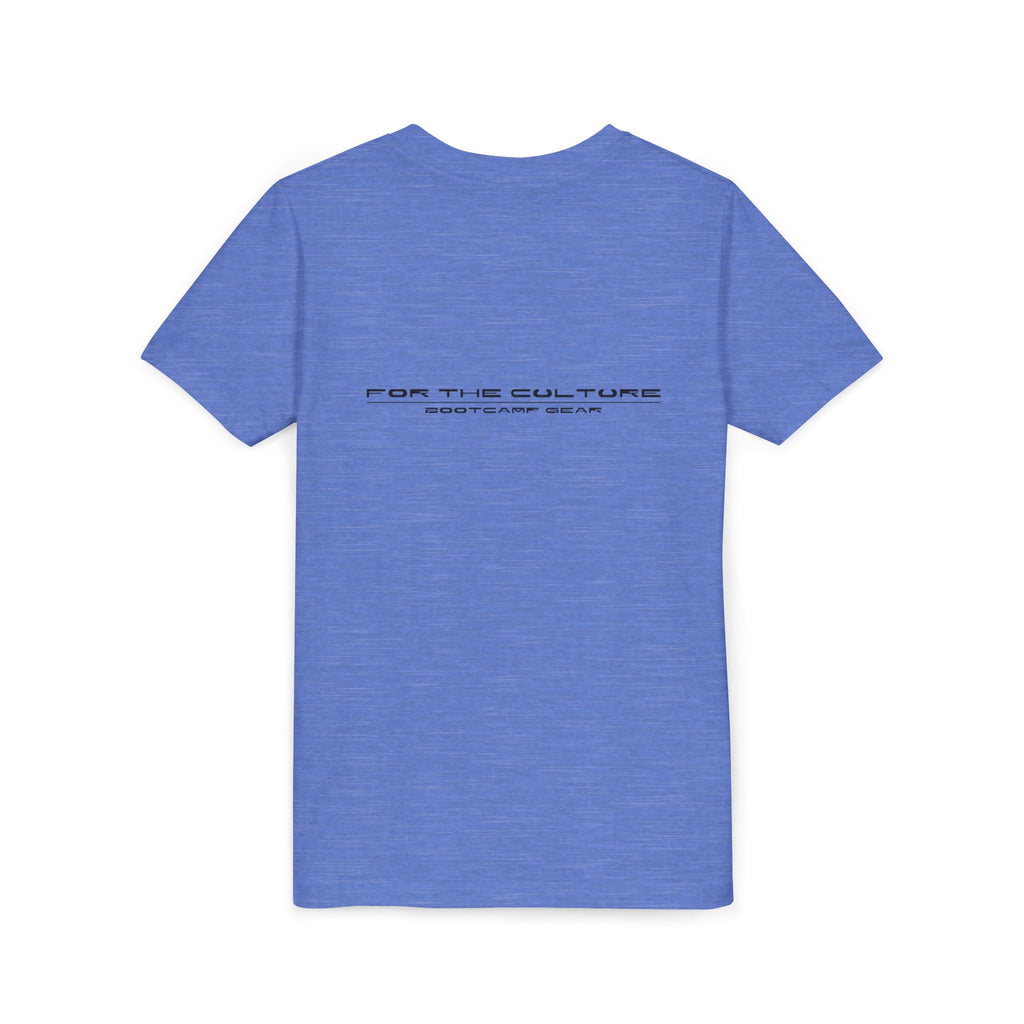 Family First Tee – Paris (Heather Columbia Blue) – Youth