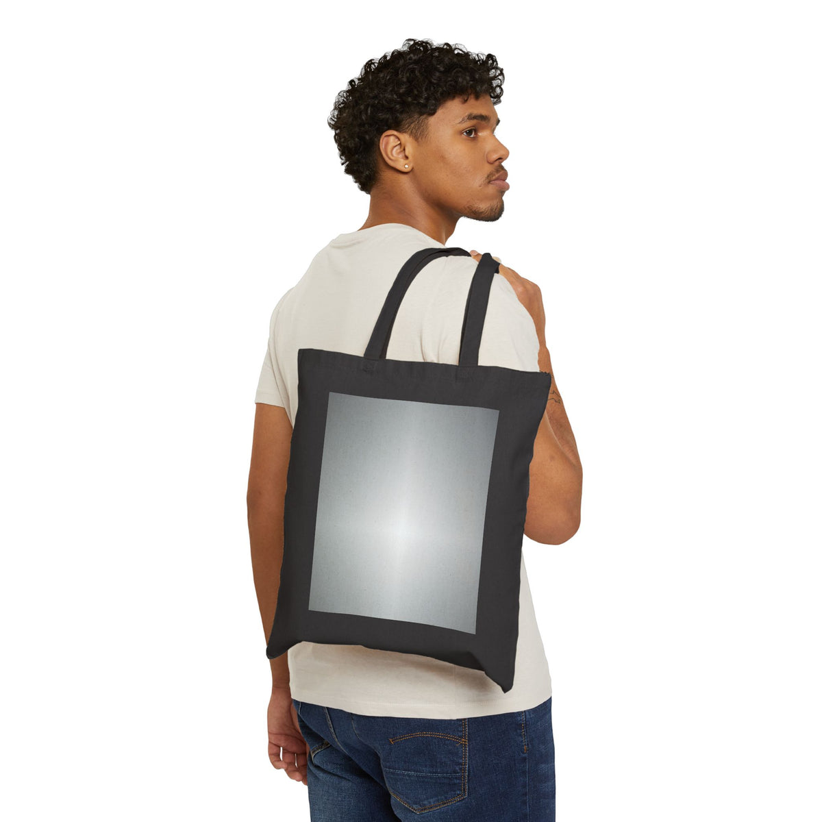 Basketball Umbrella Graphic Tote Bag — BCG Logo Cotton Canvas Tote