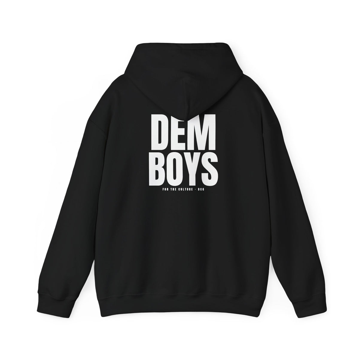 DEM BOYS Hoodie – FTC Left Chest (Black)