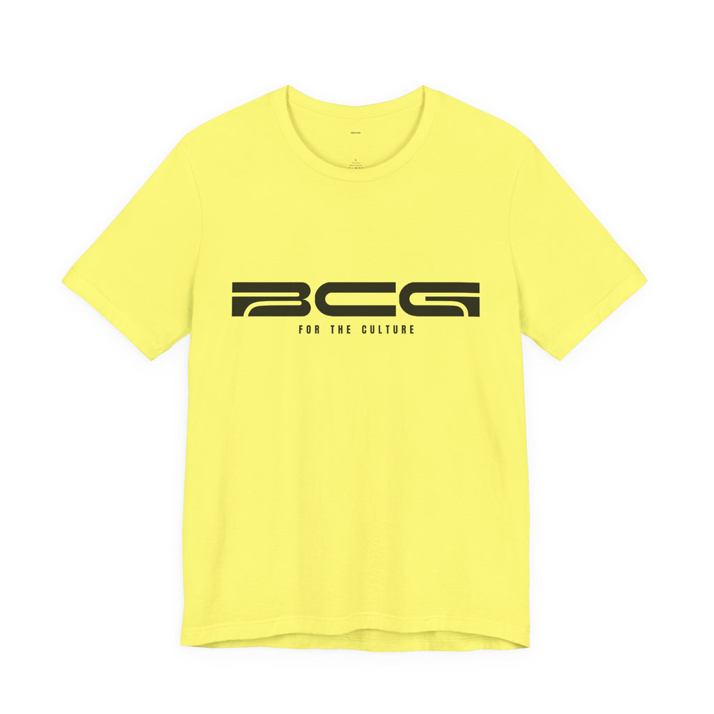 ML Tee – Be A Part Serif Cut Back (Yellow)