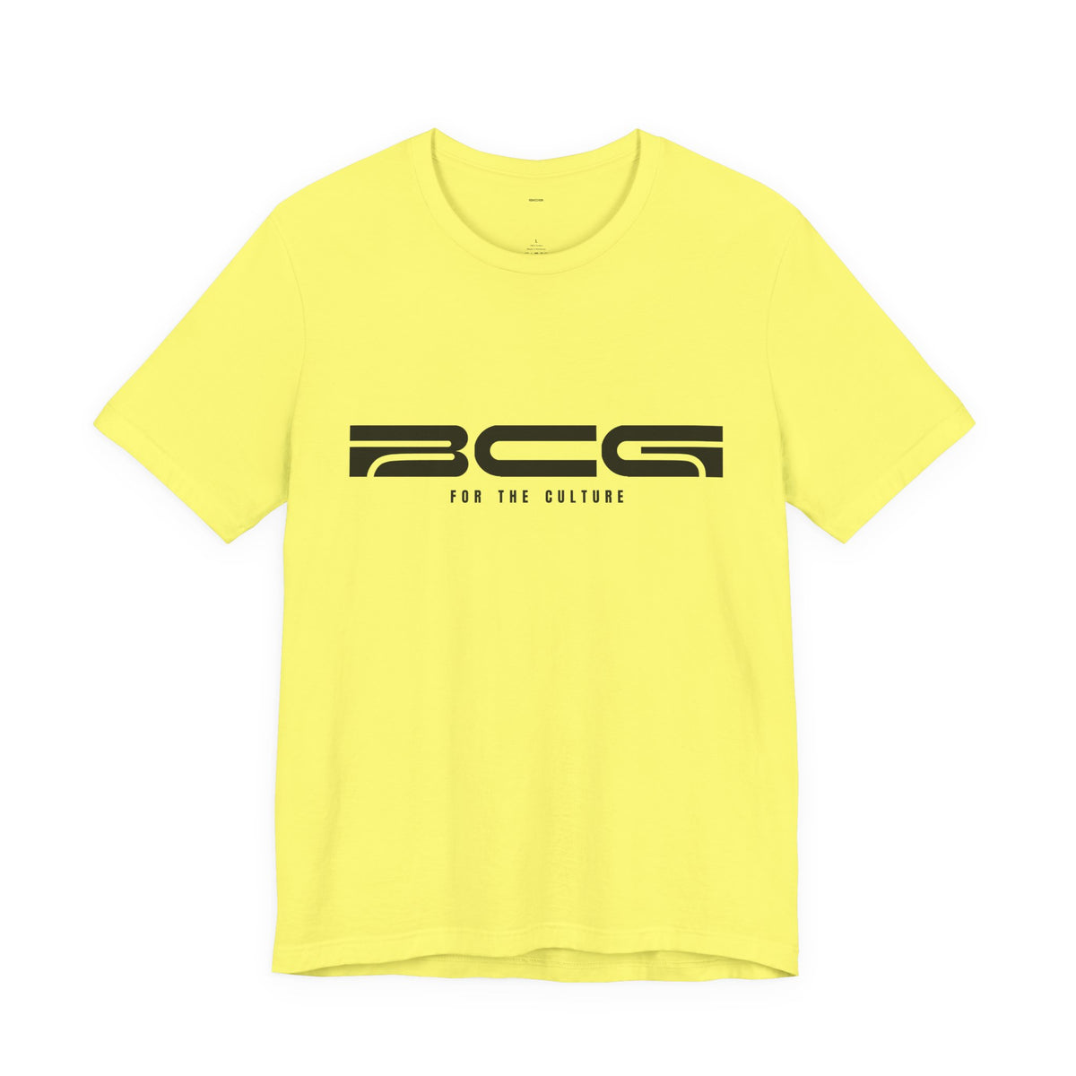 ML Tee – Be A Part Serif Cut Back (Yellow)