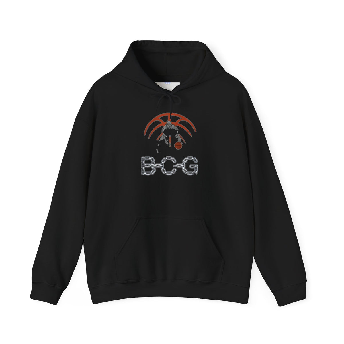 Palm Tree & Chain Logo Hoodie — BCG Graphic Pullover