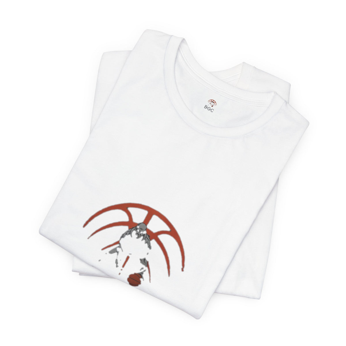 Basketball Chain Logo Tee — 'BCG' Graphic Sports T-Shirt