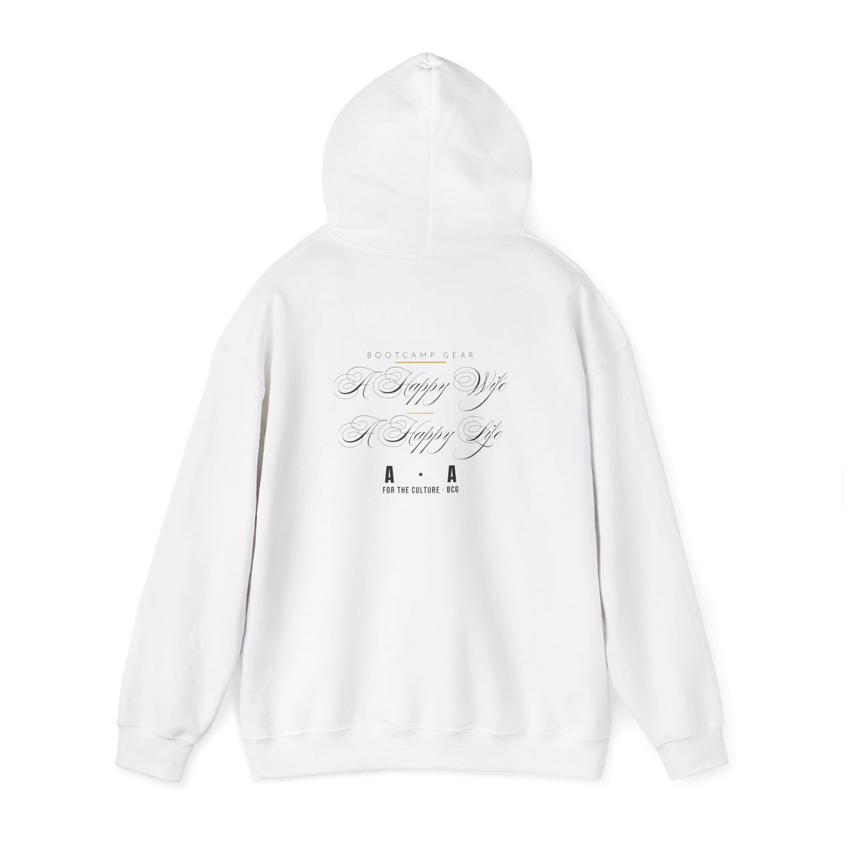 Happy Wife Hoodie – A Happy Wife · A Happy Life (The Script)