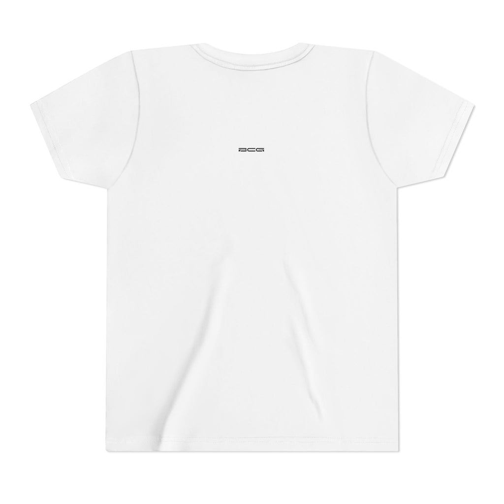 ML Tee – Dem Boys Collar Arch (White) – Youth
