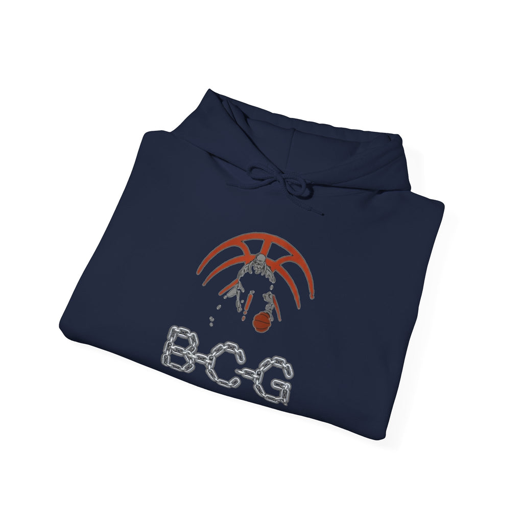 Palm Tree & Chain Logo Hoodie — BCG Graphic Pullover