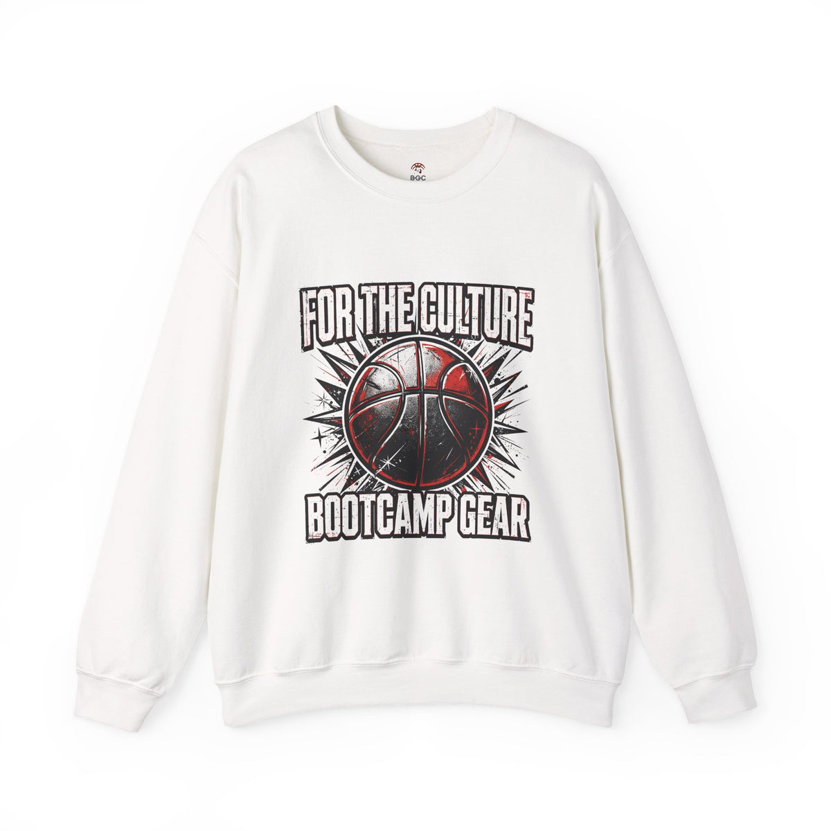 For The Culture Basketball Crewneck Sweatshirt - Rootcamp Gear Graphic Pullover