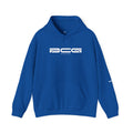 ML Hoodie – Work In Silence Back (Royal)