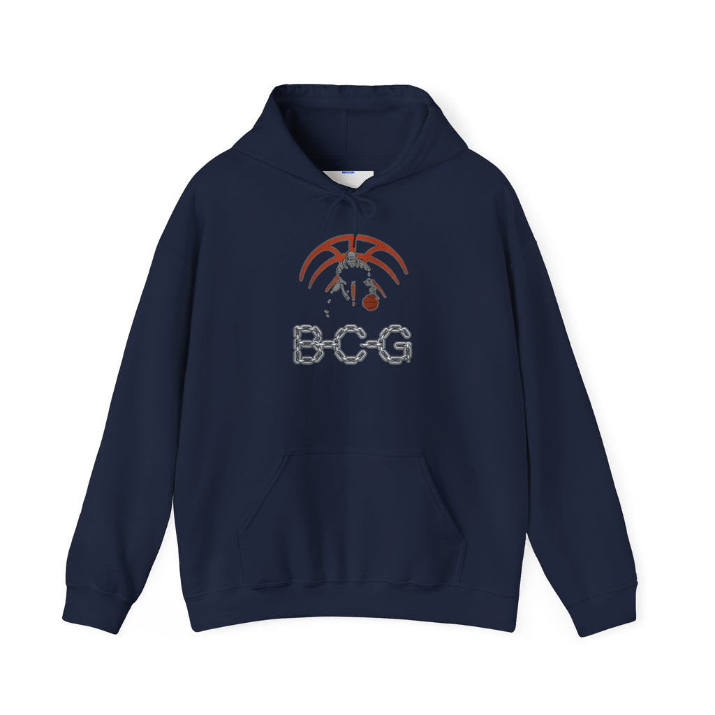 Palm Tree & Chain Logo Hoodie — BCG Graphic Pullover