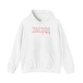 White Basketball Logo Hoodie