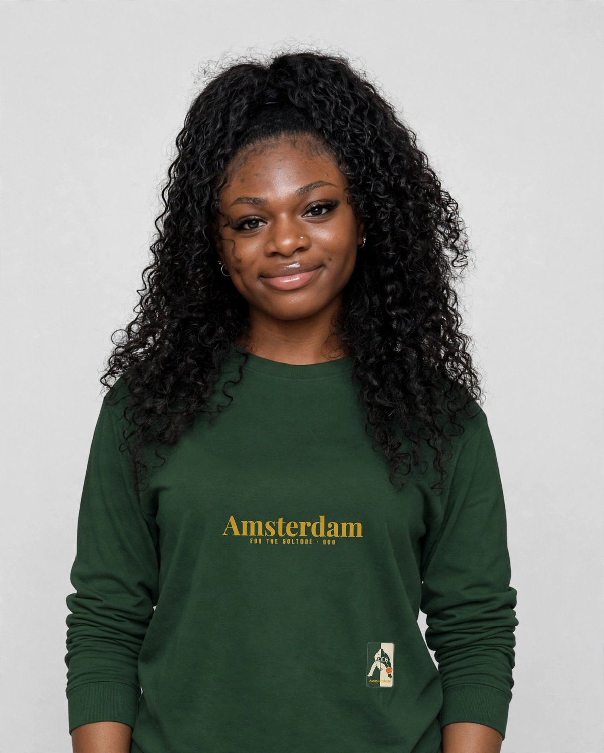 PA wearing the For The Culture Amsterdam Long Sleeve Tee
