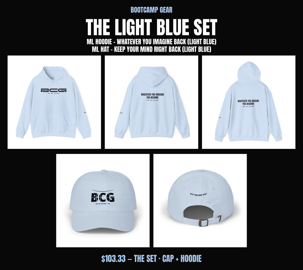 The Light Blue Set — sheet