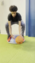 BOSU Balance Dribble Combo — Ages 15–17