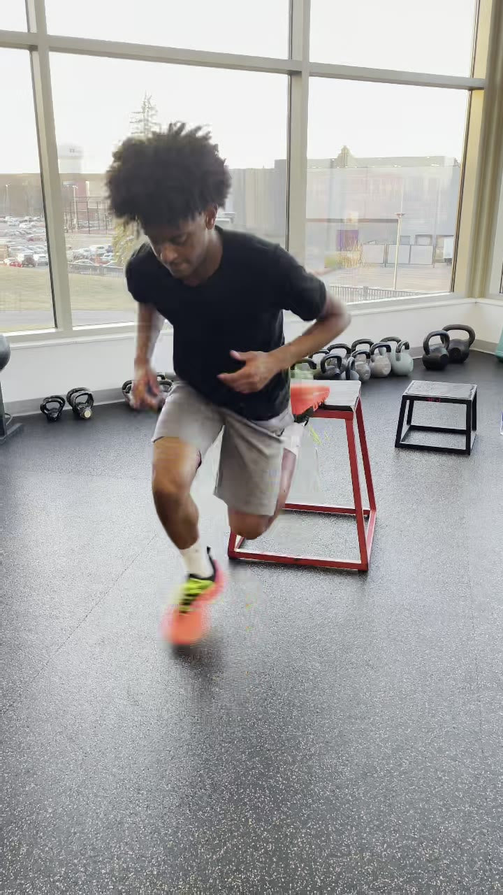 Single-Leg Plyometric Work — Ages 15–17