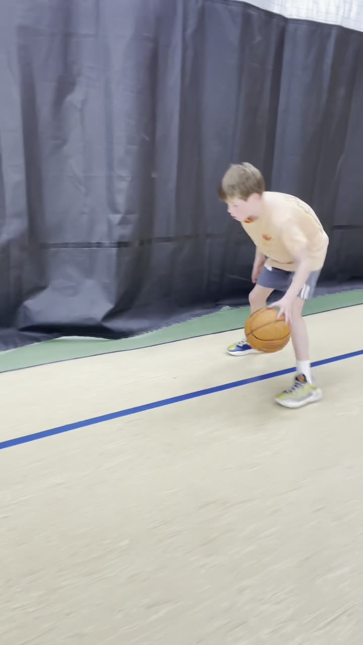 Sideline Dribble Control — Ages 8–11