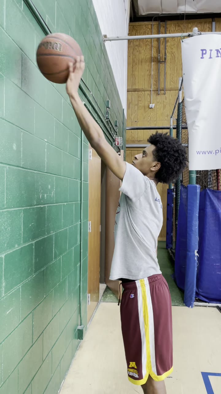 Wall Ball-Handling Drill — Ages 15–17